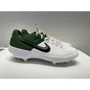 Nike 1B Alpha Huarache Elite Baseball Metal Cleat Green White AJ6873-103 13.5